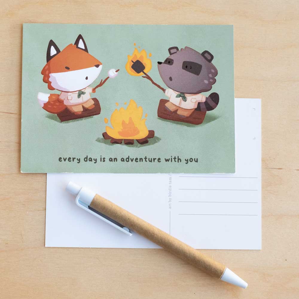 Postcard - An adventure with you