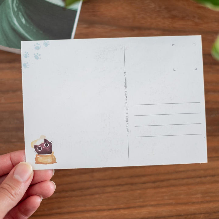 Postcard - Cats baking