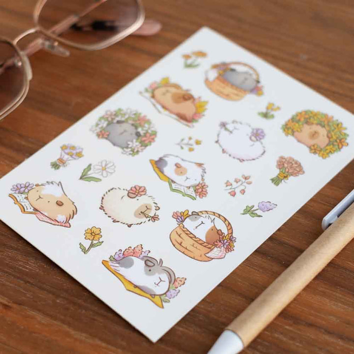 Postcard - Summer flowers