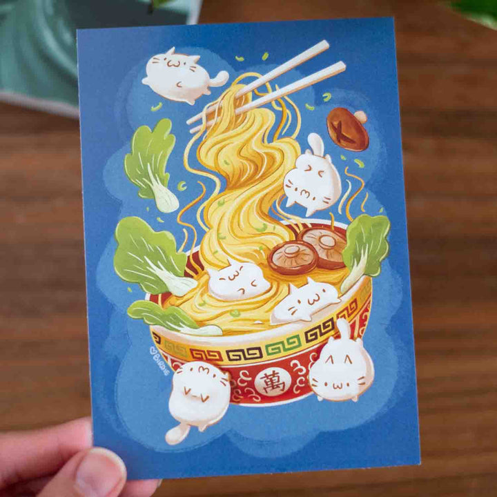 Postcard - Noodles
