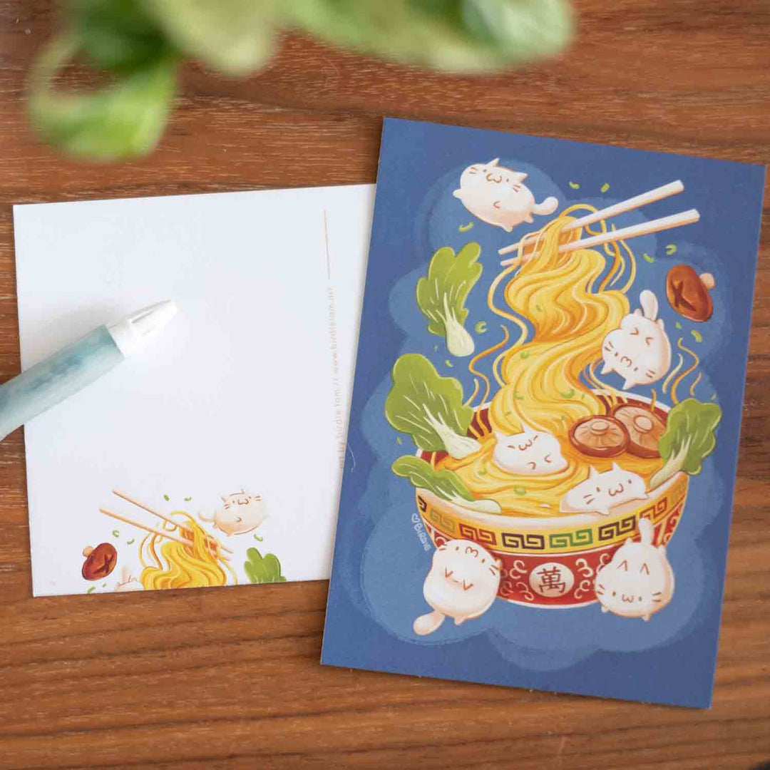 Postcard - Noodles