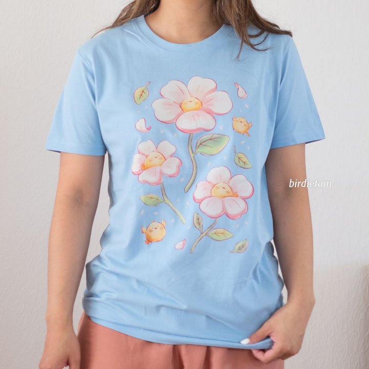 T-shirt - Bird blossoms