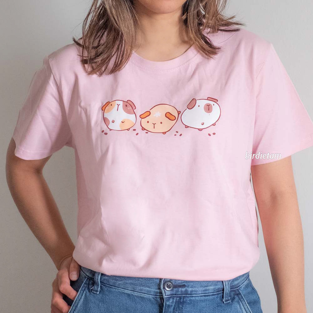 T-shirt - Guinea pig trio