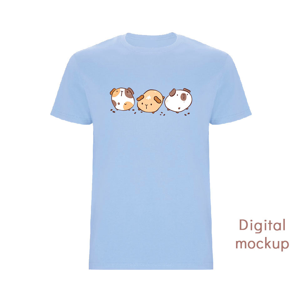 T-shirt - Guinea pig trio