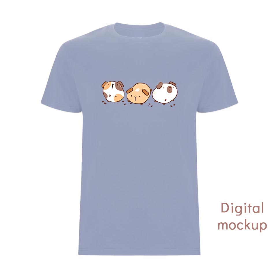 T-shirt - Guinea pig trio