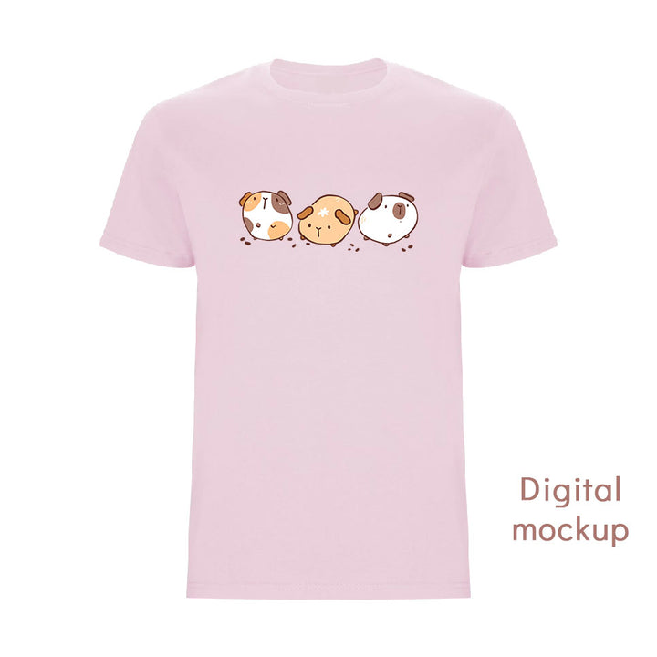 T-shirt - Guinea pig trio