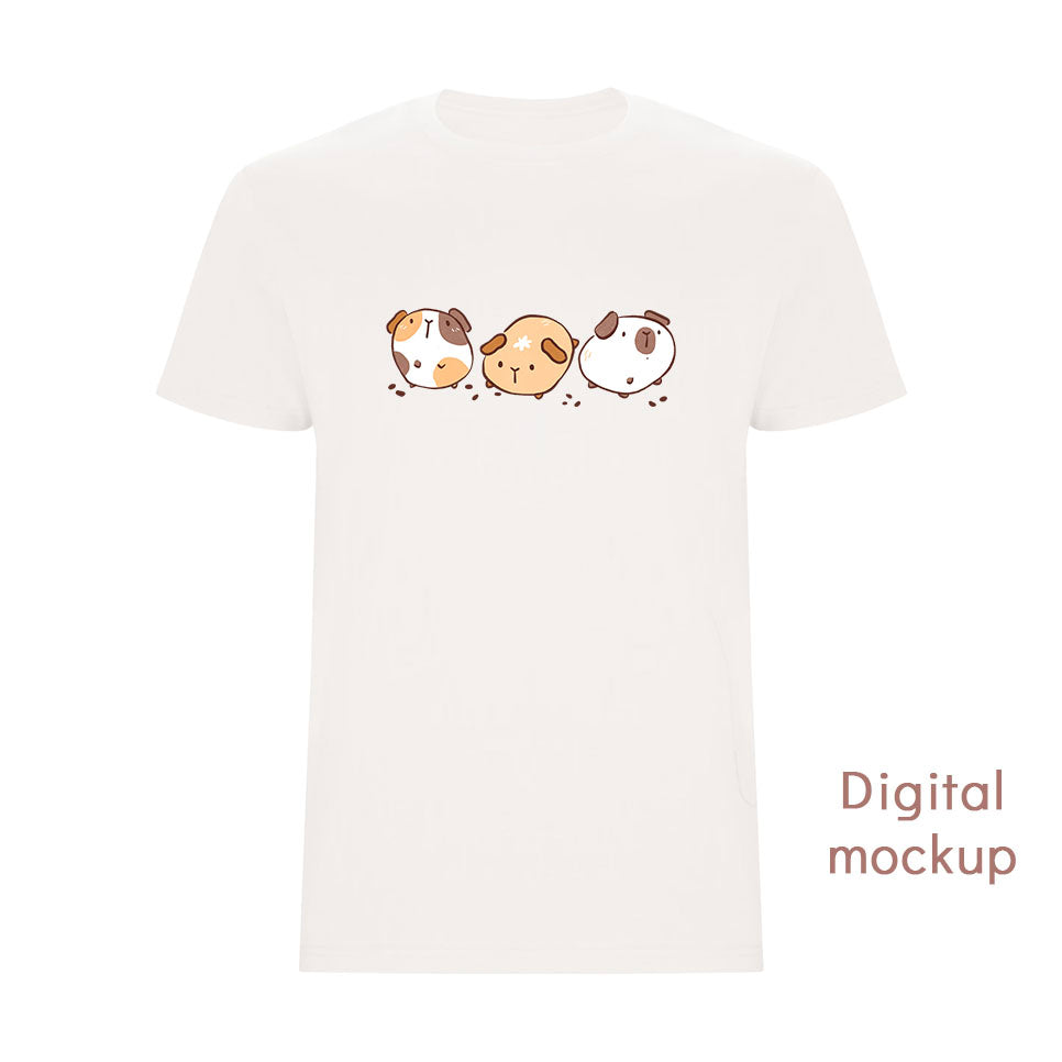 T-shirt - Guinea pig trio