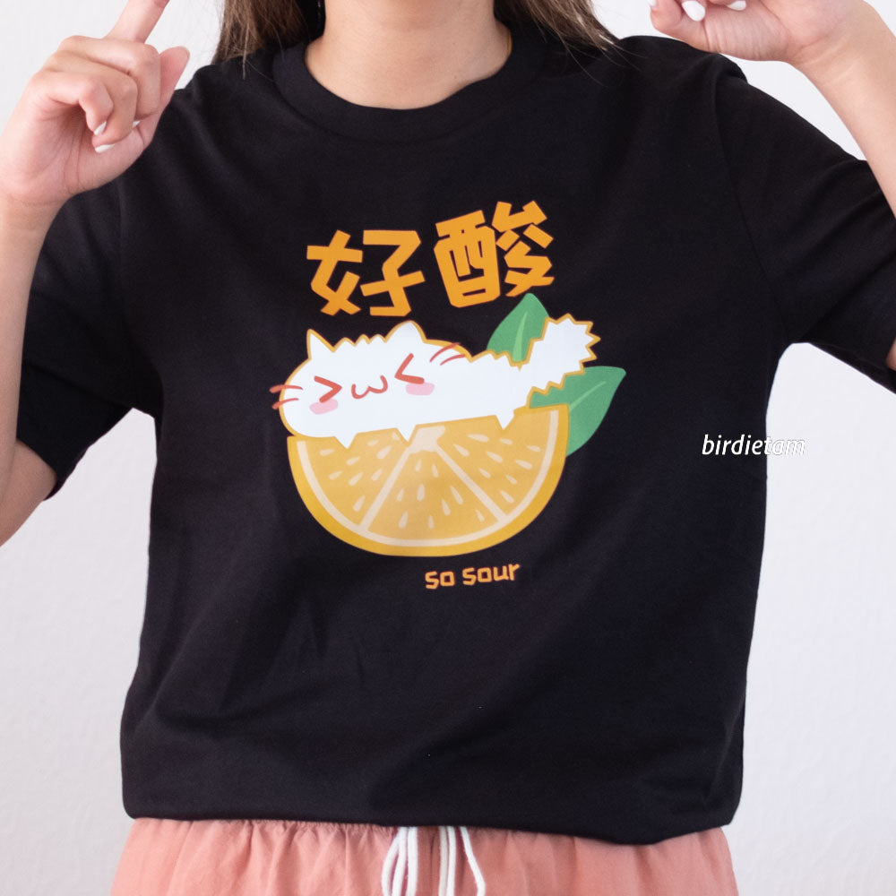 Shirt - So sour! (black)