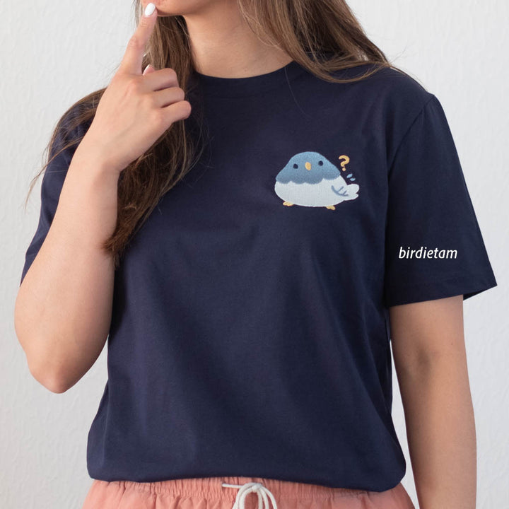 Shirt - Confused pigeon (embroidery)