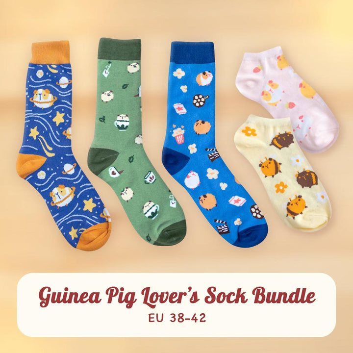 Sock Bundle - For guinea pig lovers