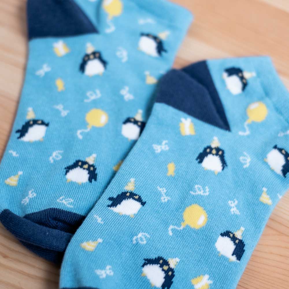 Socks - Party penguin set of 2