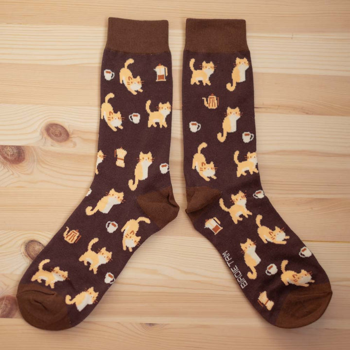Socks -  Caffeine cats