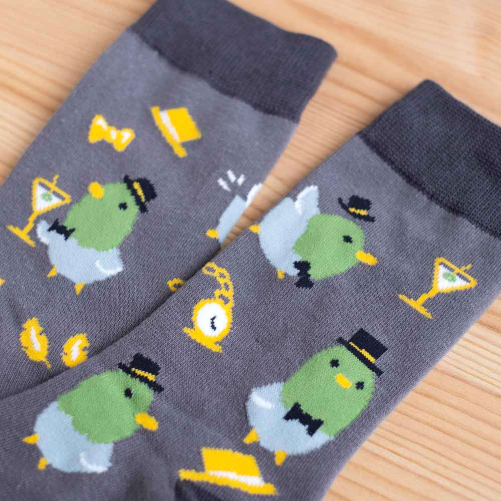 Socks - Dapper ducks