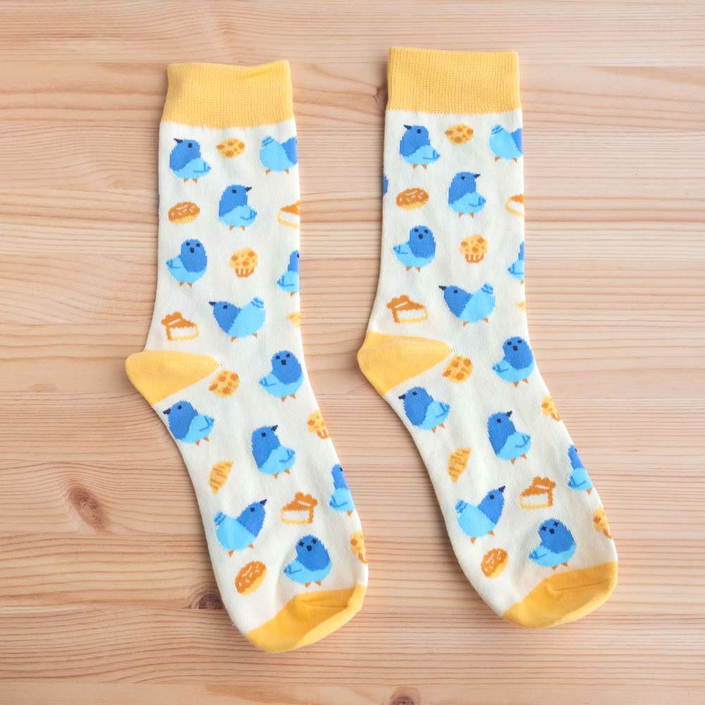 Socks - Pigeons and pastries, vanilla