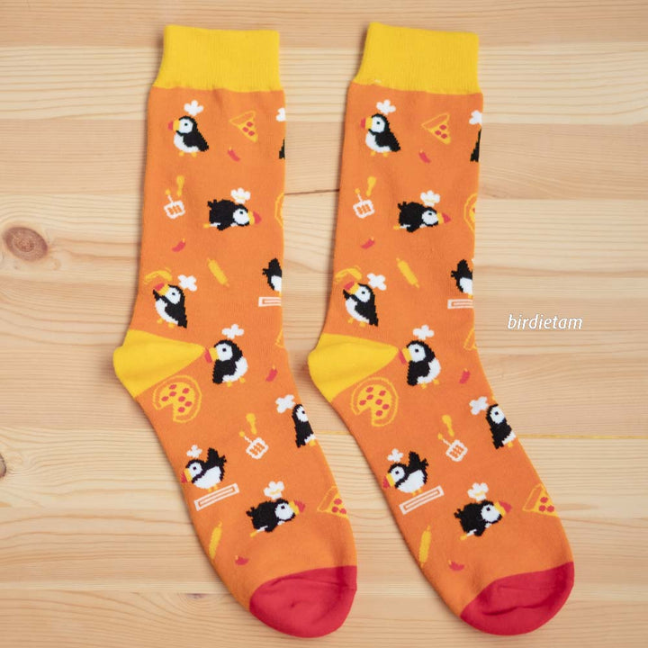 Socks - Pizza & Puffins