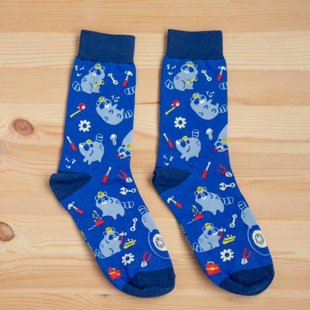 Socks - Raccoon repair