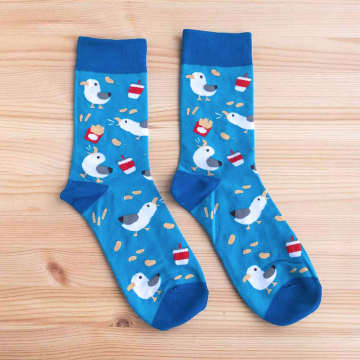 Socks - Seagulls and snacks