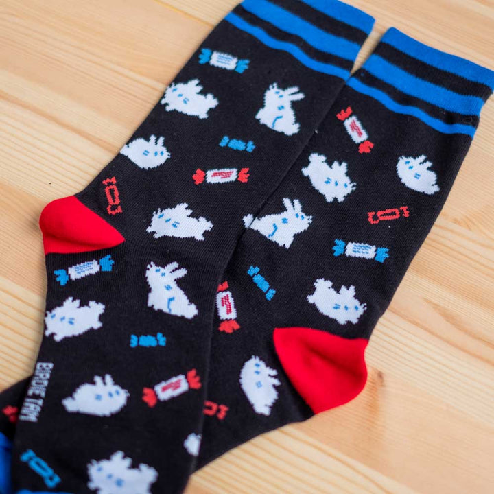 Socks - Black bunnies