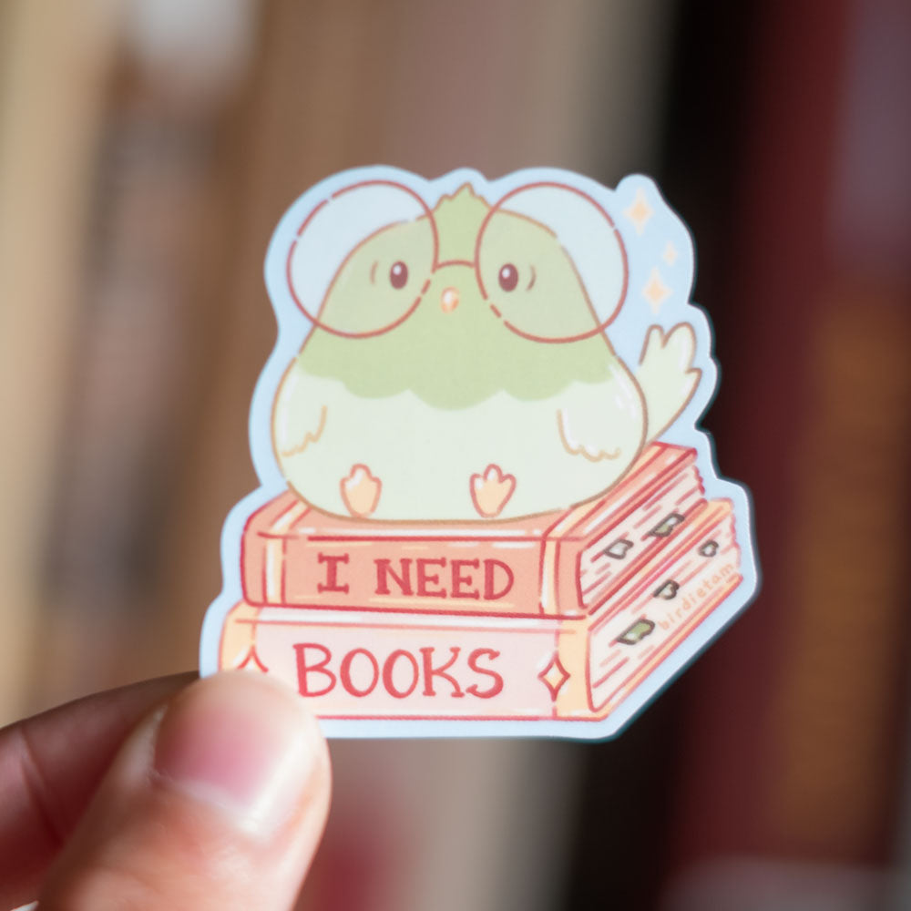 Vinyl sticker - Book lover