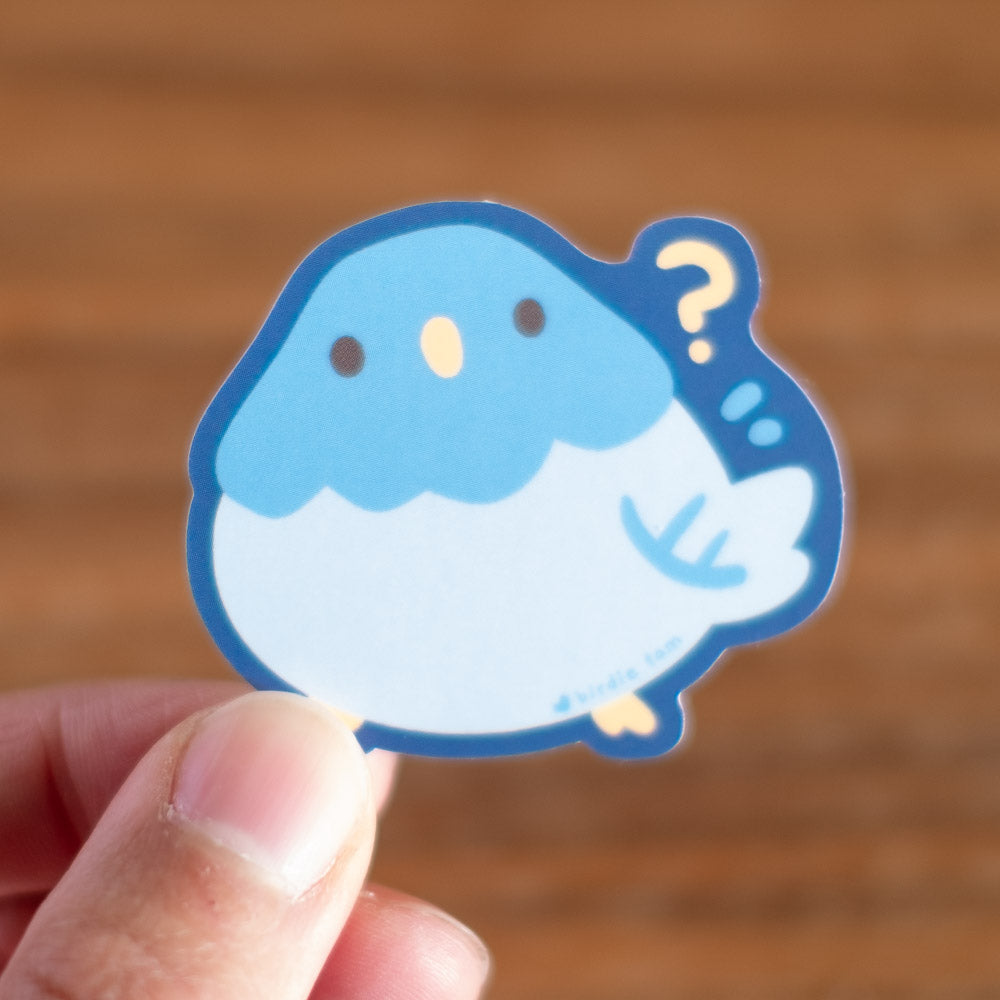 Vinyl sticker - Confused pigeon