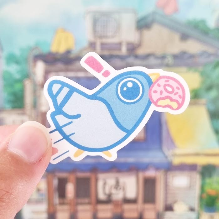 Vinyl sticker - Donut lover