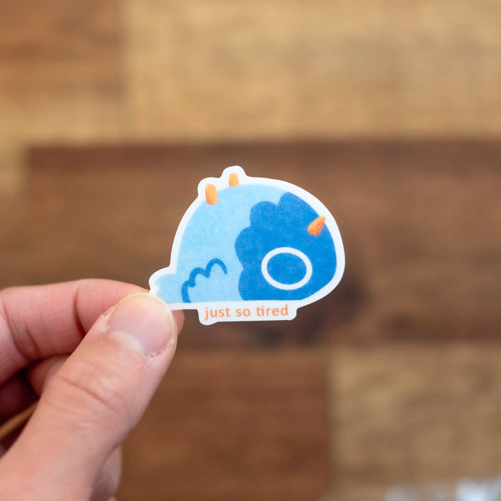 Vinyl sticker - Tired pigeon