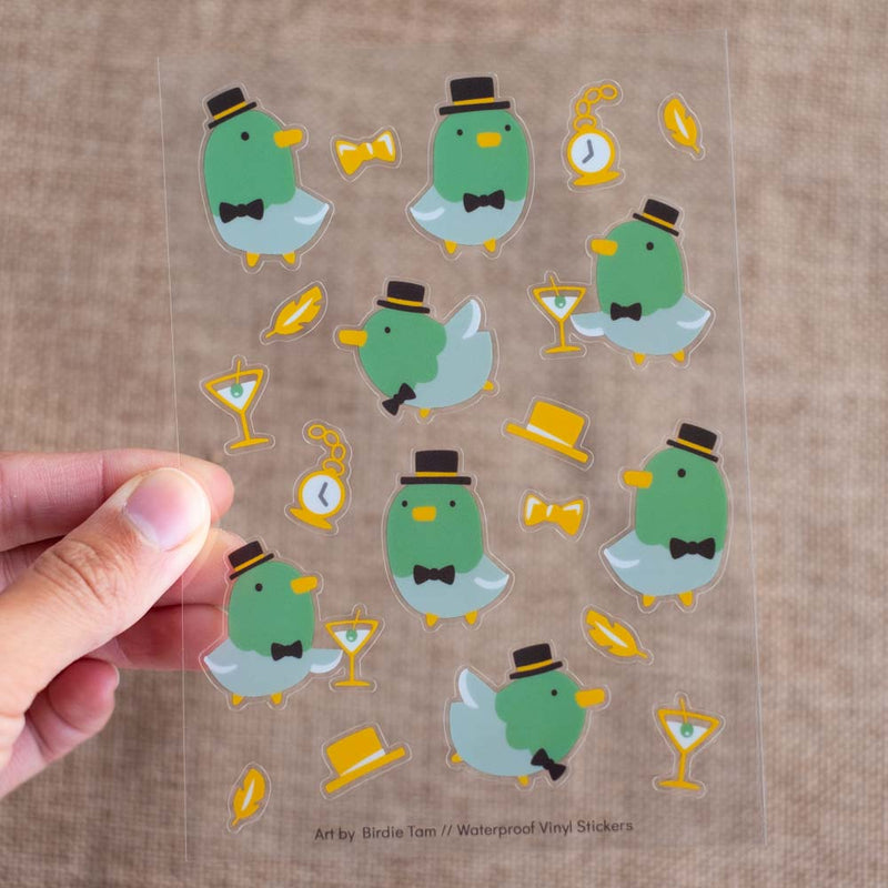 Sticker sheet - Dapper ducks