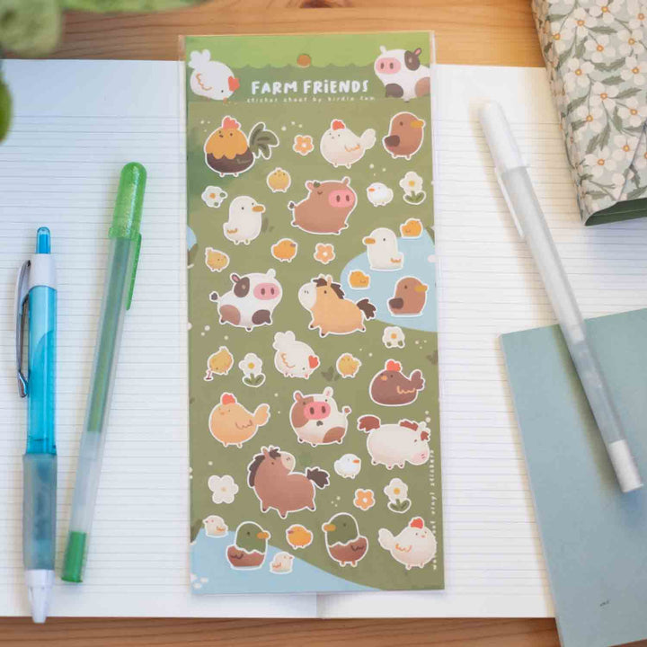 Sticker sheet - Farm friends