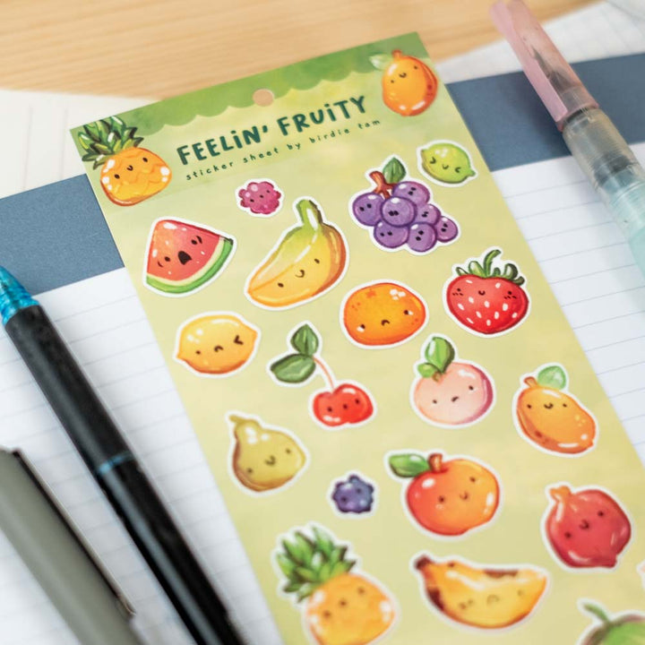 Sticker sheet - Happy fruit
