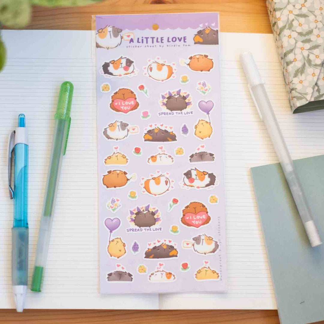 Sticker sheet - A little love