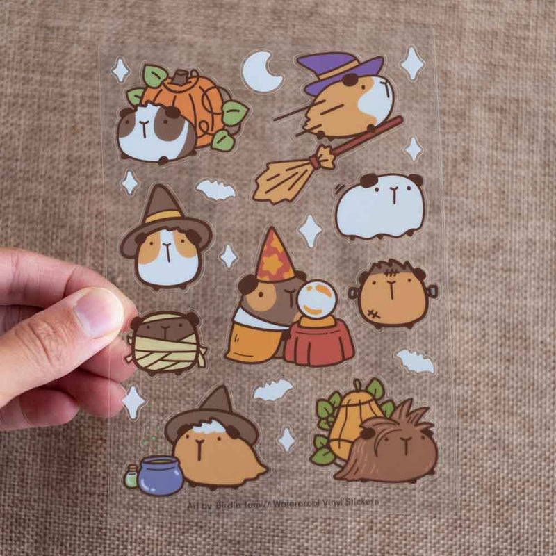 Sticker sheet - Halloween parade