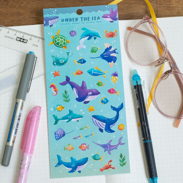 Sticker sheet - Under the sea