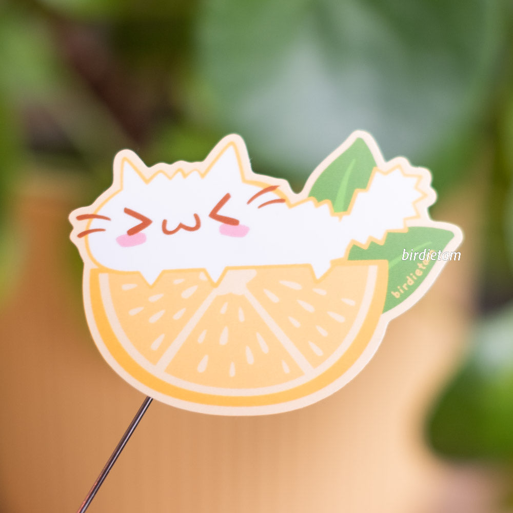 Vinyl sticker - Sour cat
