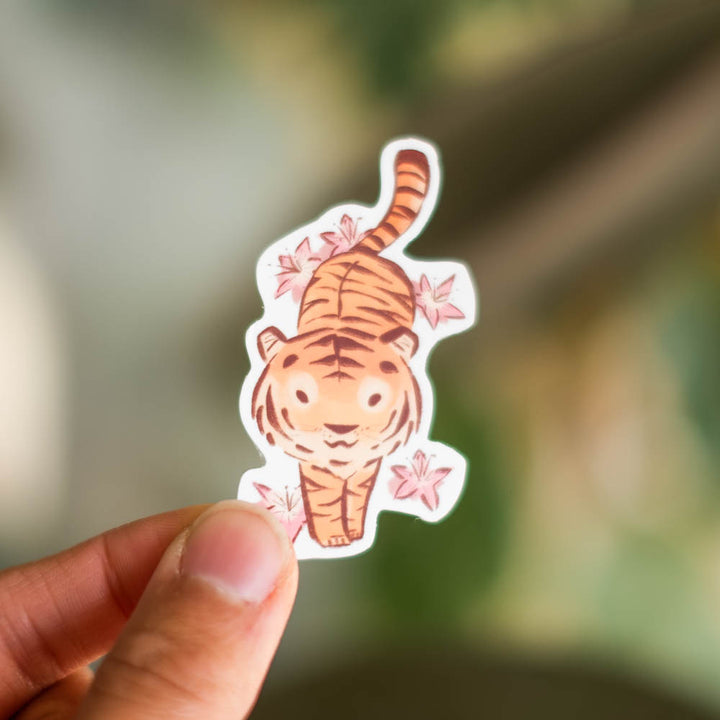 Vinyl sticker - Tiger blossom