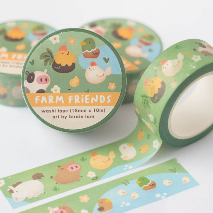 Washi tape - Farm friends