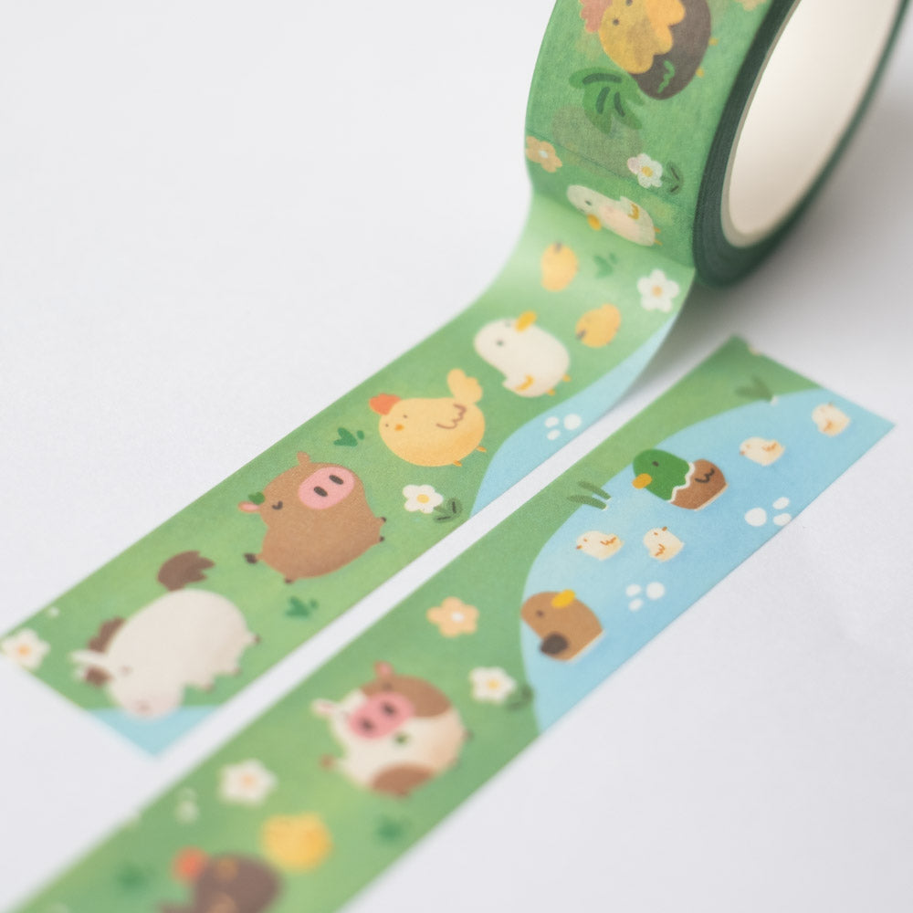 Washi tape - Farm friends