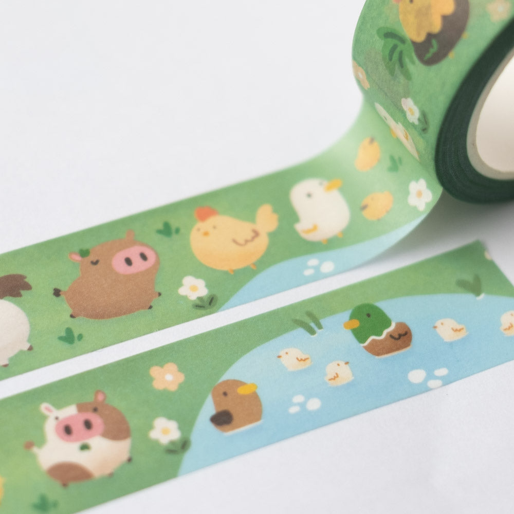 Washi tape - Farm friends
