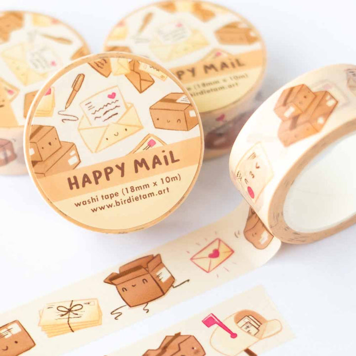 Washi tape - Happy mail
