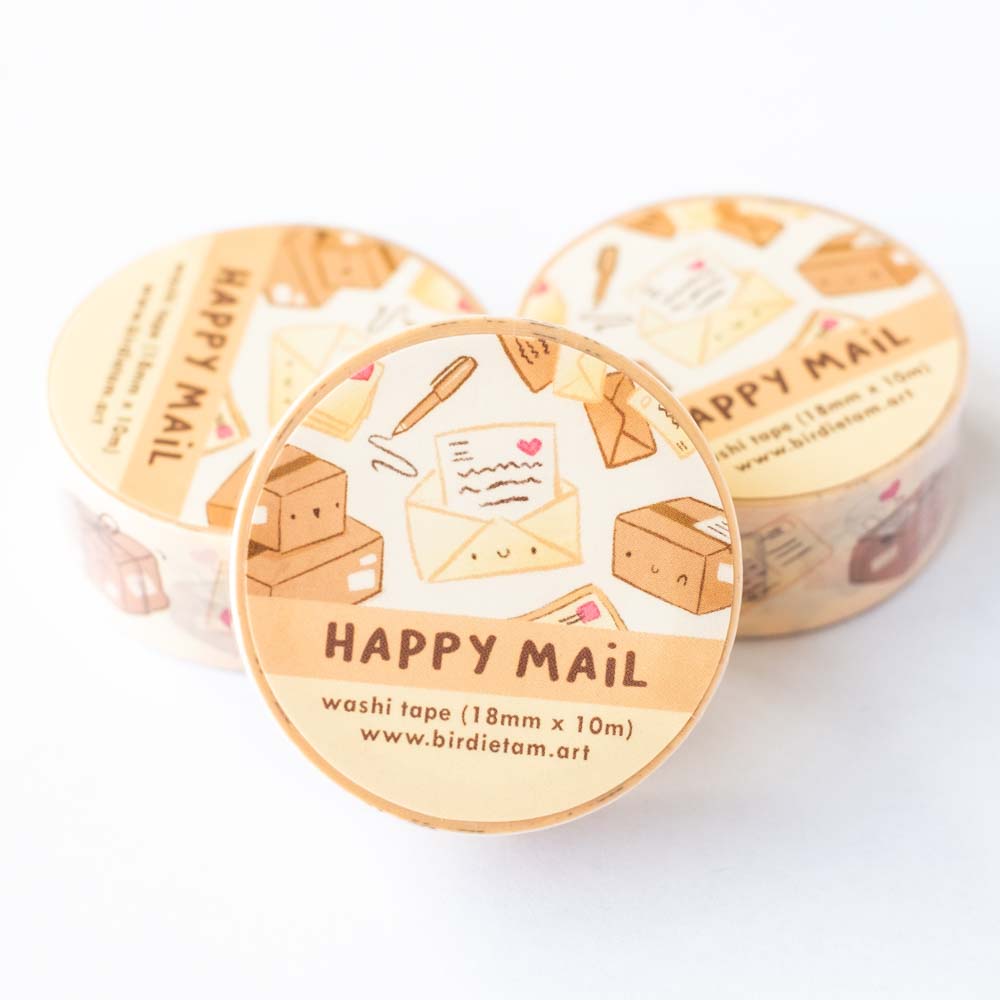 Washi tape - Happy mail