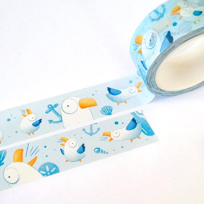 Washi tape - Loud seagulls