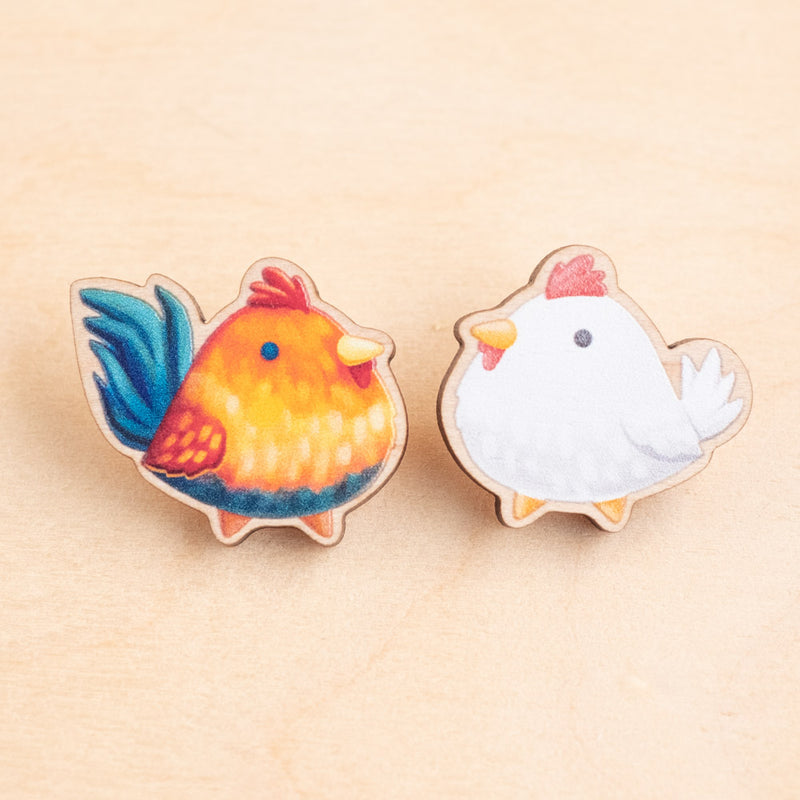 Wooden pin - Chicken