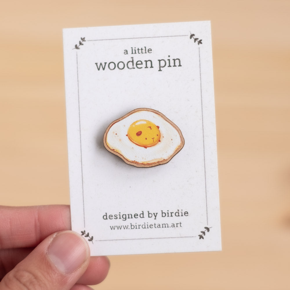 Wooden pin - Guinea egg