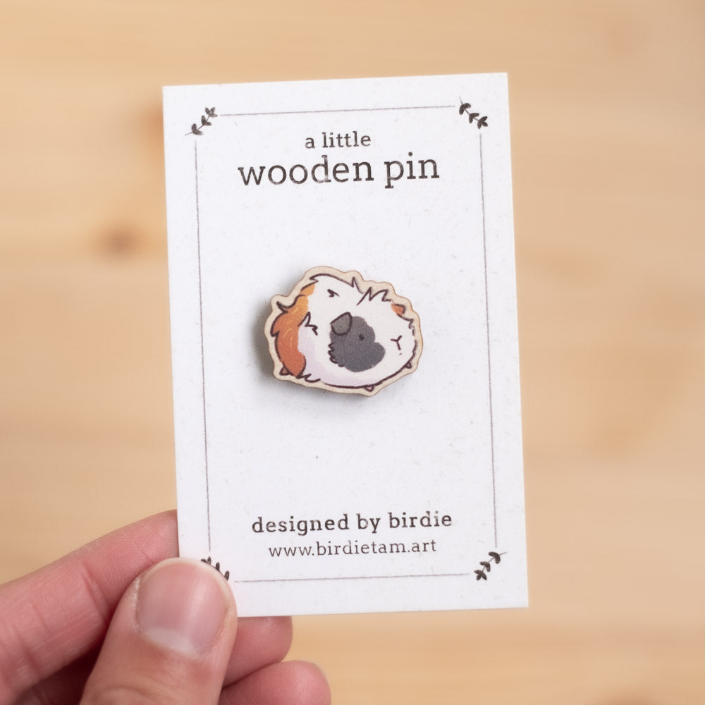 Wooden pin - Guinea pig, Cookie