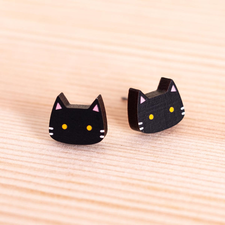 Earrings - Cats (multiple colors)