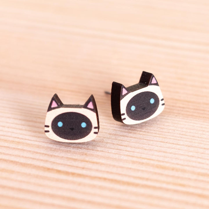 Earrings - Cats (multiple colors)