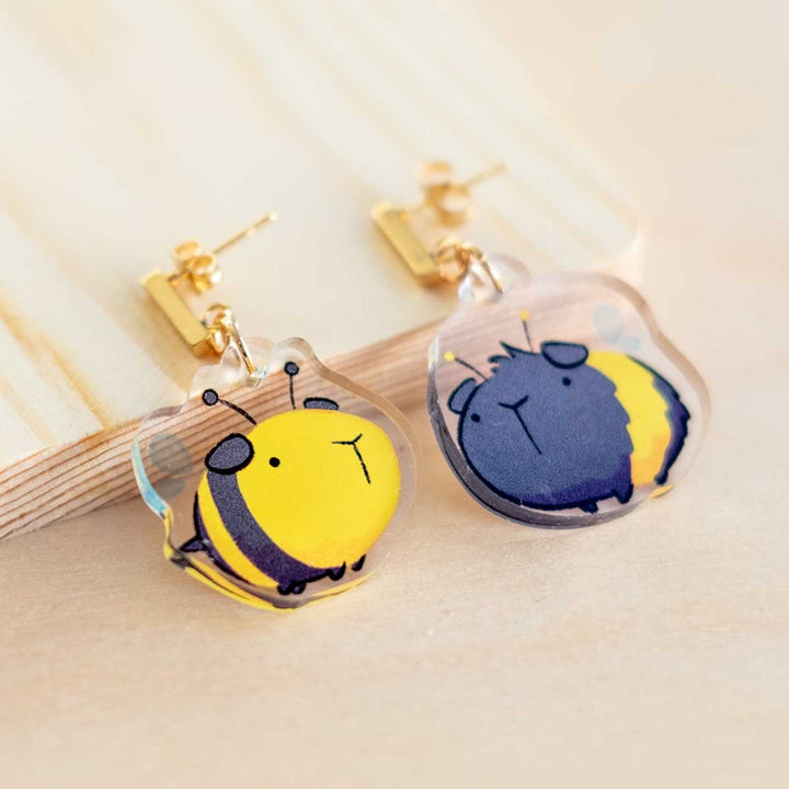 Earrings - Guinea Bees