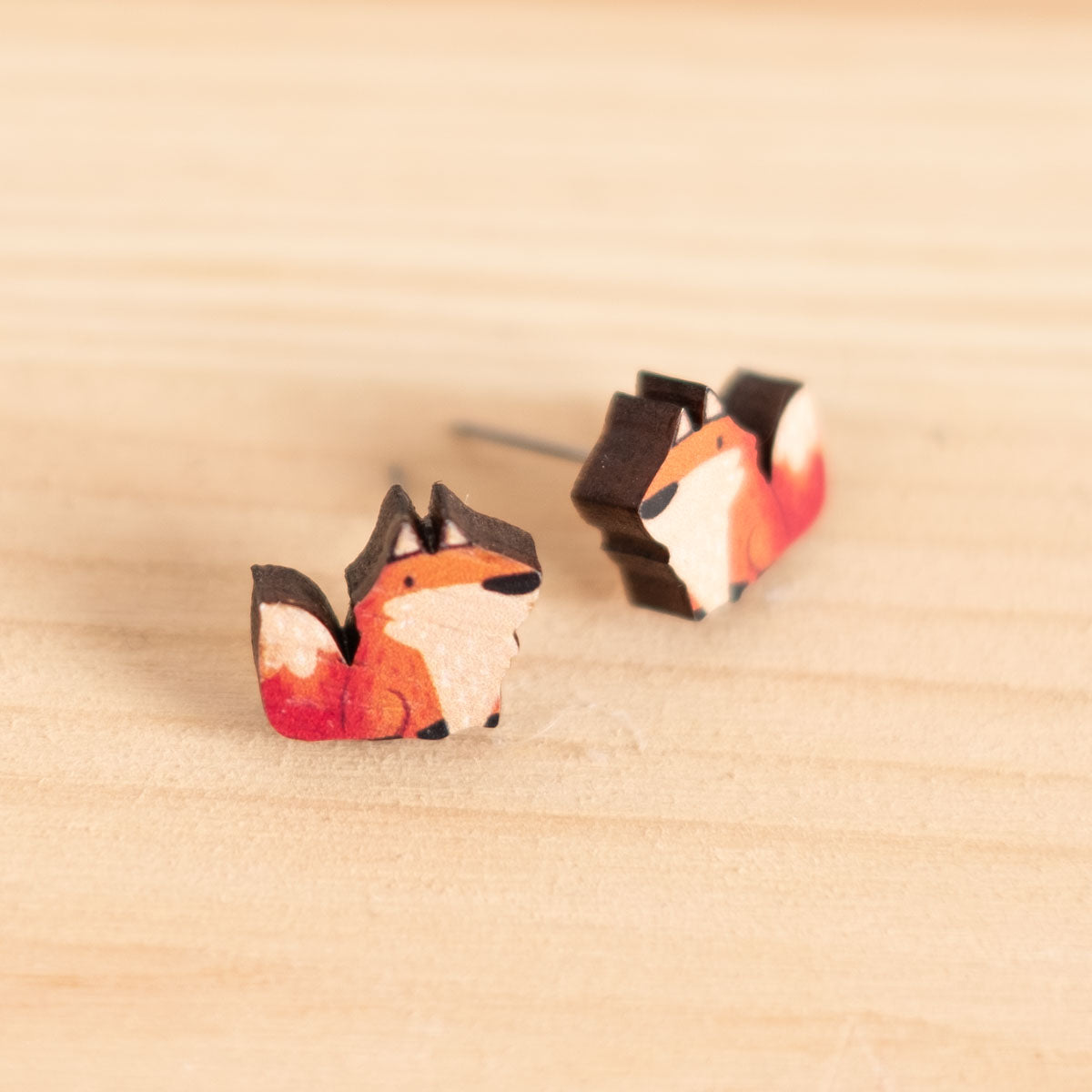 Earrings - Foxes