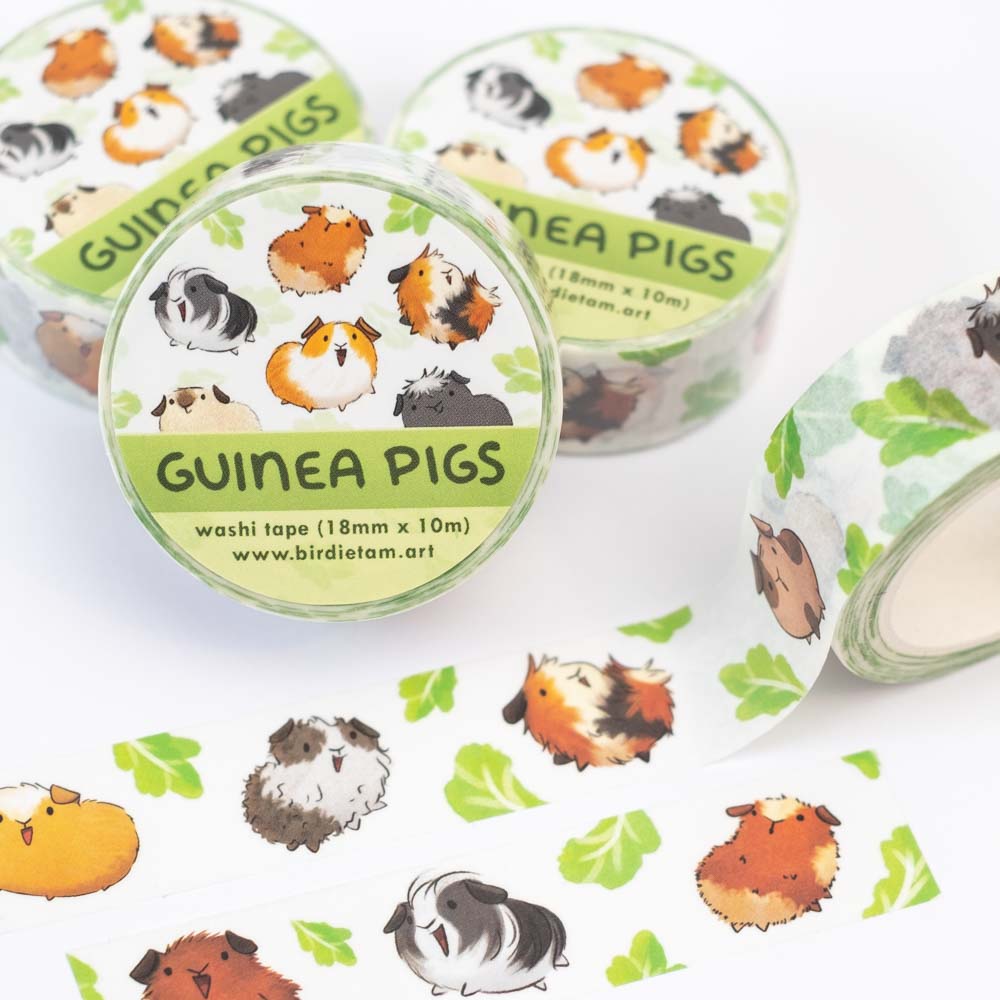 Washi tape - Guinea pigs
