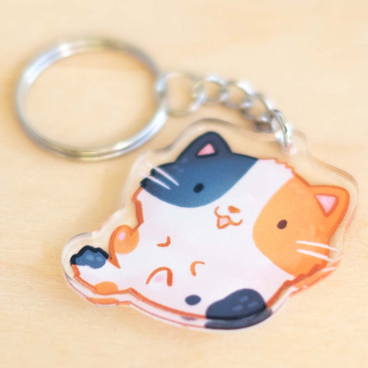 Keychain - Cat, calico