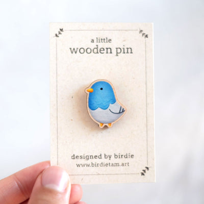 Wooden pin - Pigeon